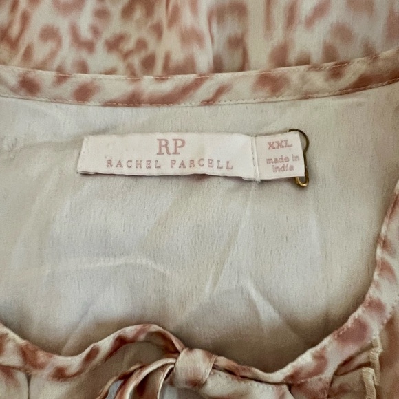 RACHEL PARCELL LEOPARD PRINT LACE SLEEVE RUFFLE MINI DRESS. Size XXL. - Picture 9 of 14